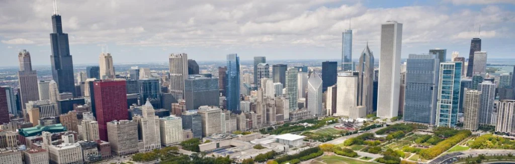 Chauffeur greeting VIP at Chicago O’Hare Airport