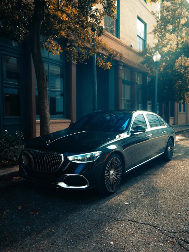 Luxury city car service in New Orleans with professional chauffeur